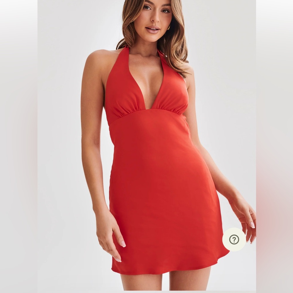 Aimee - Meshki Short Red Dress